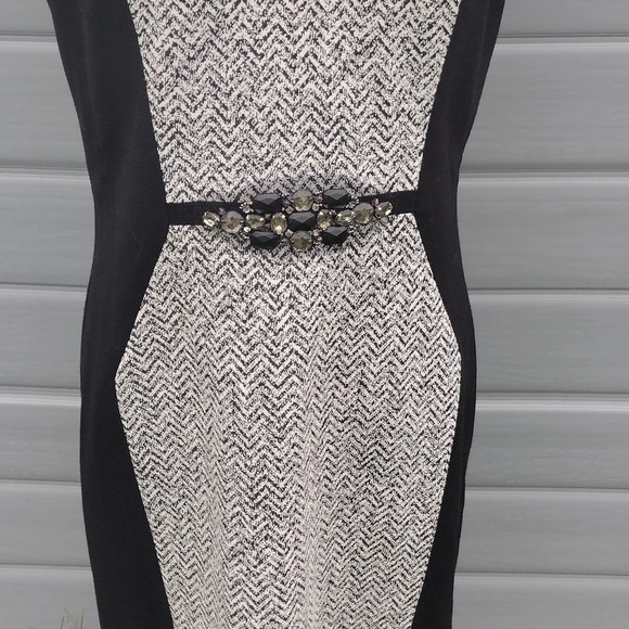 Ricki Freeman for Teri Jon Black and white Dress size 10 - Picture 2 of 10